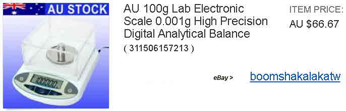 AU 100g Lab Electronic Scale 0.001g High Precision Digital Analytical Balance