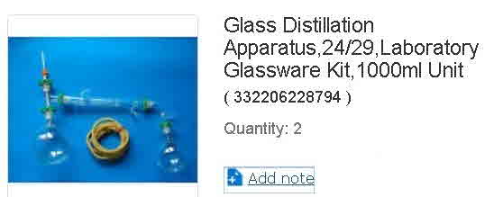 Distillation Kit 1000cc 24-29-S